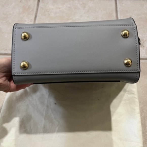 ZAC Zac Posen Eartha Top-Handle Crossbody - Color-Block (Cream/Storm/Navy) - Picture 6 of 6